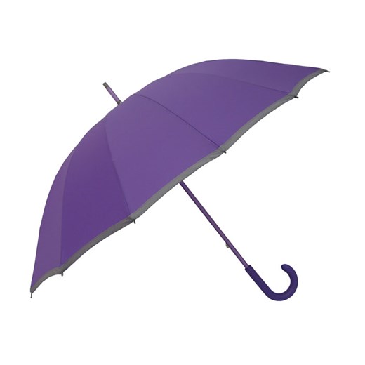 Długi, damski parasol Laura  Blue Drop  ParasoleDlaCiebie.pl