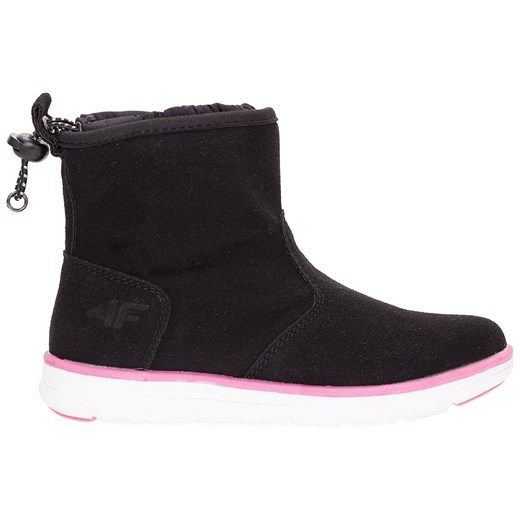 Buty zimowe dla małych dziewczynek JOBDW103Z - czarny