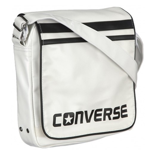 Torba listonoszka Converse (biała) szary okazyjna cena goodbut.pl