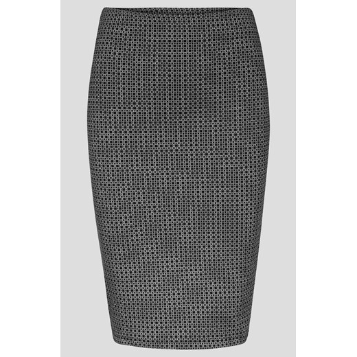 Spódnica tuba z geometrycznym wzorem szary ORSAY M orsay.com