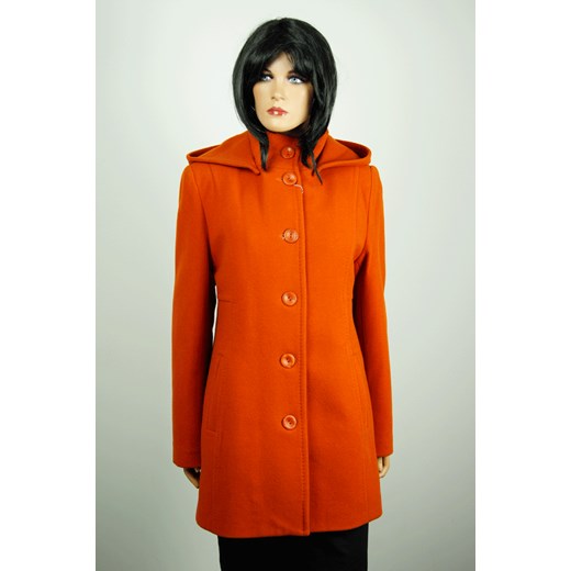 Płaszcz damski SAS 512 - kolor orange