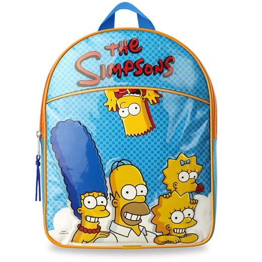 Dziecięcy plecak do przedszkola lub na wycieczkę, the simpsons - niebieski