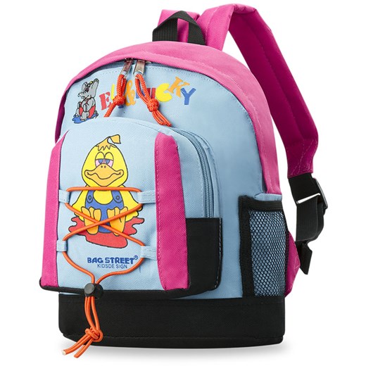 Plecak plecaczek do szkoły do przedszkola bag street - różowy