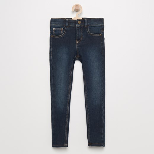 Reserved - Spodnie jeansowe - Granatowy Reserved  116 