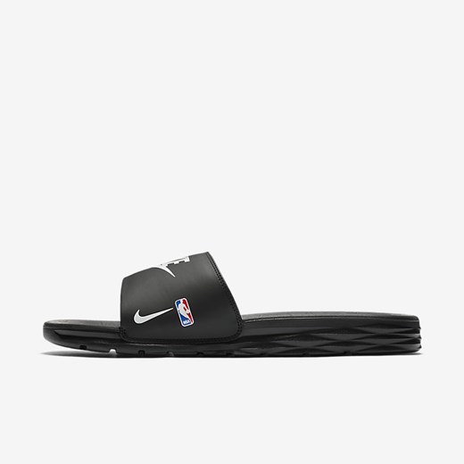 Nike Benassi Solarsoft NBA Nike czarny 37.5 