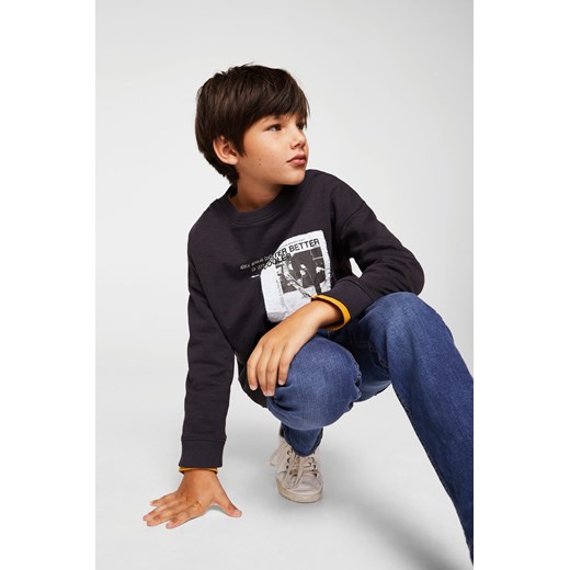 Mango Kids - Bluza dziecięca Grundge 110-164 cm  Mango Kids 122 ANSWEAR.com