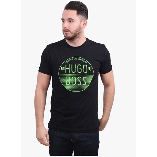 Hugo Boss Green Czarny T-shirt Regural Tee1 czarny Hugo Boss L Gerris