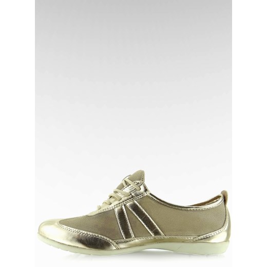 Metaliczne buty w sportowym stylu Y629 Gold