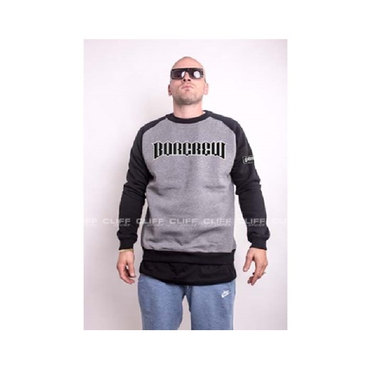 BLUZA BOR BEZ KAPTURA REGLAN BORCREW Bor M cliffsport.pl