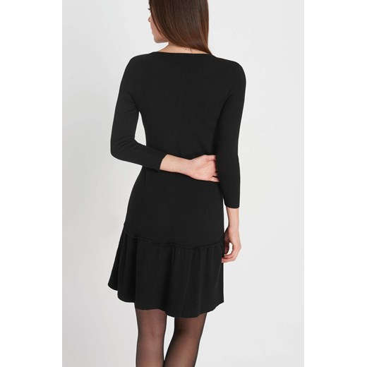 Sukienka swetrowa z obniżonym stanem czarny ORSAY XL orsay.com