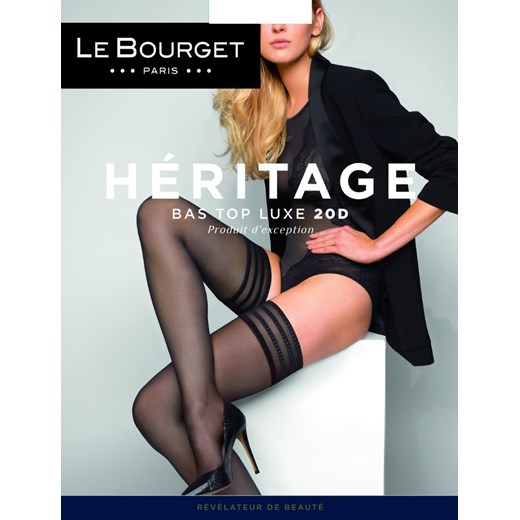 Pończochy Le Bourget Top Luxe 20 DEN  Le Bourget 3 Elegancka Para