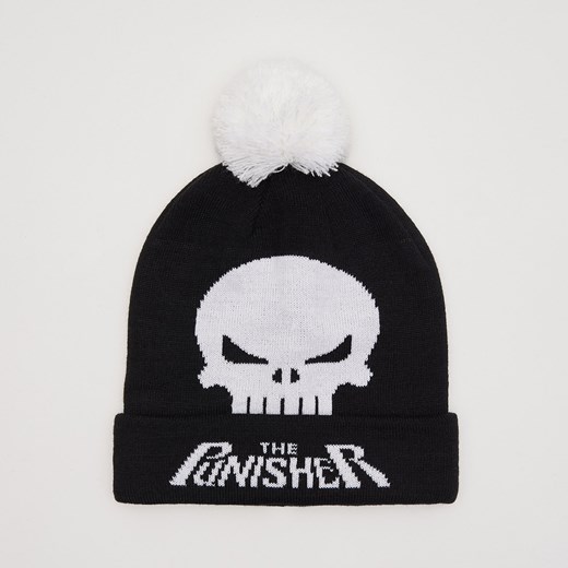 Cropp - Czapka the punisher - Czarny  Cropp One Size 