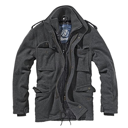 Kurtka męska brandit M65 Voyager wool -  parka xl Brandit szary sprawdź dostępne rozmiary Amazon