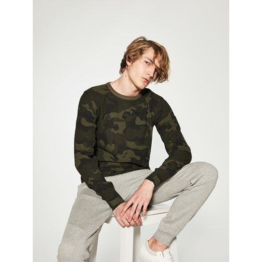 House - Sweter camo - Wielobarwn  House L 