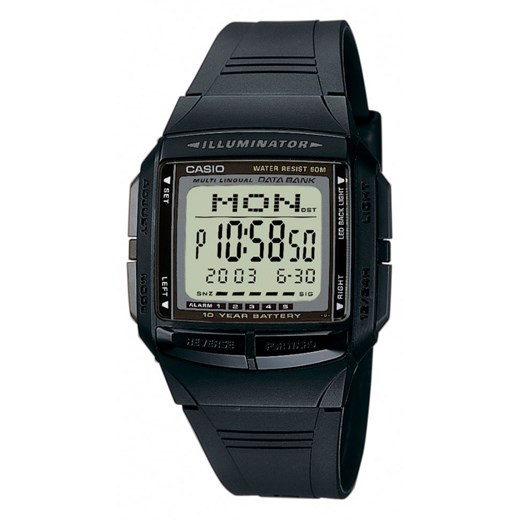 Zegarek CASIO DB-36-1A CASIO SPORT DB-36 -1A Casio czarny  okazyjna cena otozegarki 
