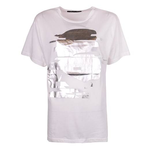 Karl Lagerfeld T-shirt szary  L okazyjna cena ubierzsie.com 