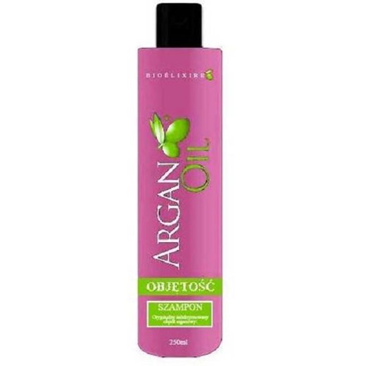 Argan Oil Volumizing Shampoo szampon z olejkiem arganowym zwiększający objętość włosów 250ml  rozowy  Tagomago.pl