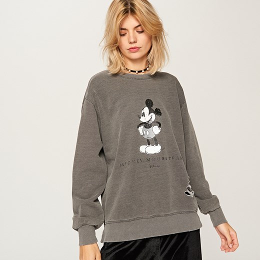 Reserved - Bluza mickey mouse - Szary