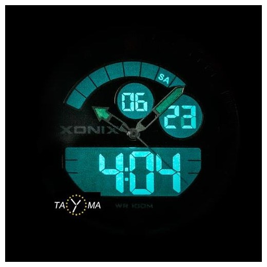 Xonix MC-008 - WODOSZCZELNY Z ILUMINATOREM (zk042e) - Czarny