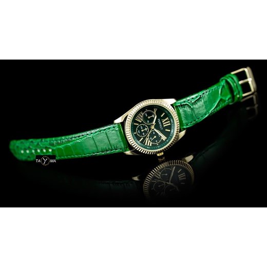 PERFECT E621 - green (zp755c) - Zielony || Złoty
