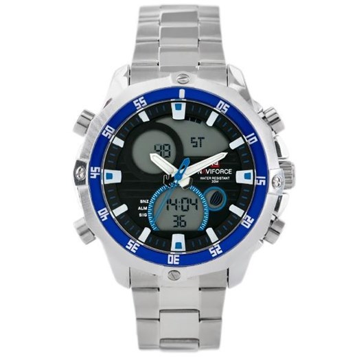 NAVIFORCE CIRRUS (zn010c)- silver/blue - Srebrny || Niebieski