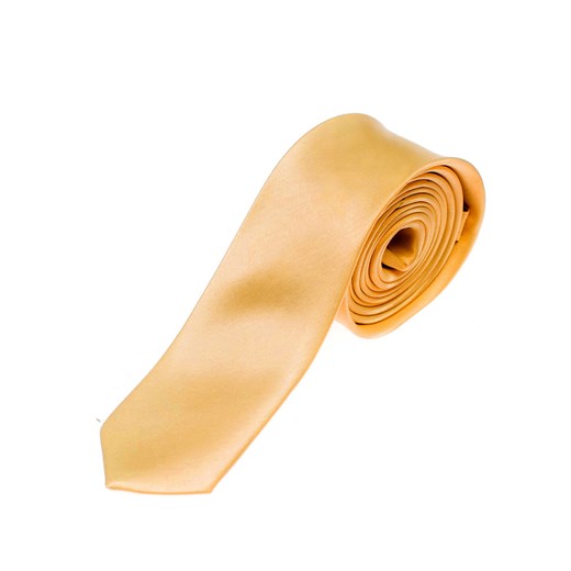 Elegancki krawat męski pomarańczowy Denley K001  Denley.pl One Size Denley wyprzedaż 