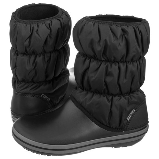 Śniegowce Crocs Winter Puff Boot W Black/Charcoal 14614-070 (CR135-a)  Crocs 37/38 ButSklep.pl