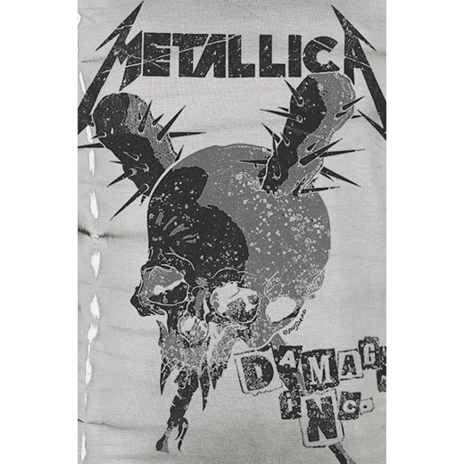 Metallica Damage Inc Koszulka damska szary/biały Metallica S EMP