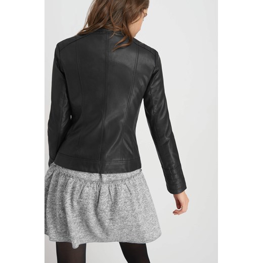 Kurtka z eko-skóry czarny ORSAY 38 orsay.com