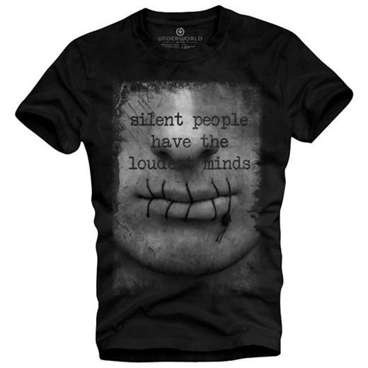 T-shirt UNDERWORLD Organic Cotton Silent people...