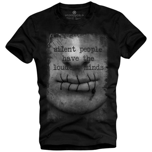 T-shirt męski UNDERWORLD Silent people have...