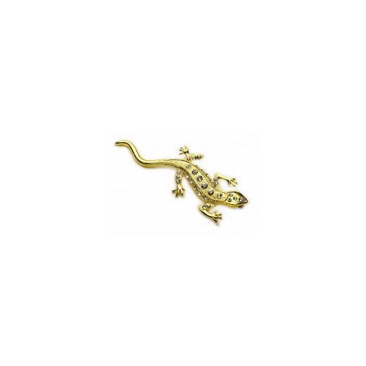 Broszka salamandra złota  Kiara uniwersalny Kiara, Sztuczna Biżuteria Jablonex