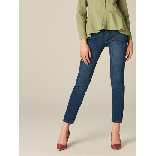Mohito - Ladies` jeans trousers - Niebieski zielony Mohito 38 