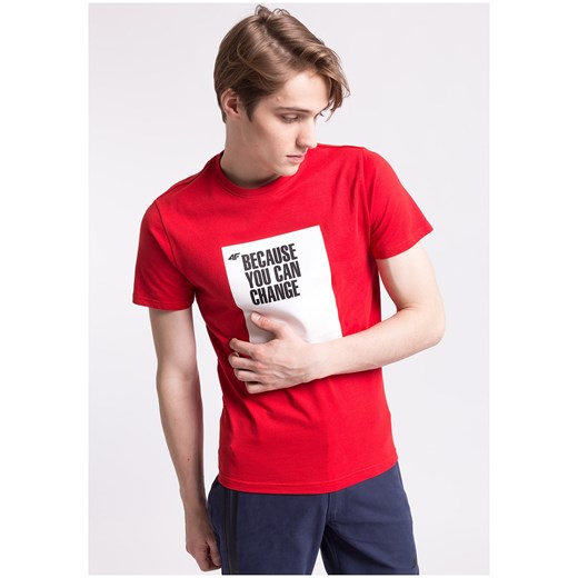 T-shirt męski TSM259z - czerwony