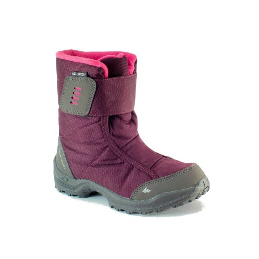 Buty SH500 Warm dla dzieci Quechua fioletowy Decathlon