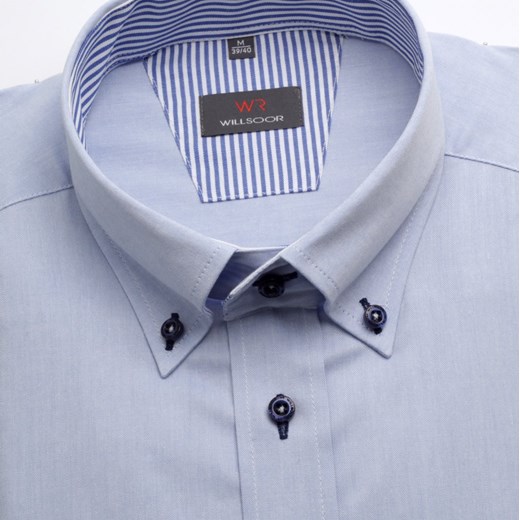 Koszula Classic (wzrost 164-170) willsoor-sklep-internetowy niebieski guziki