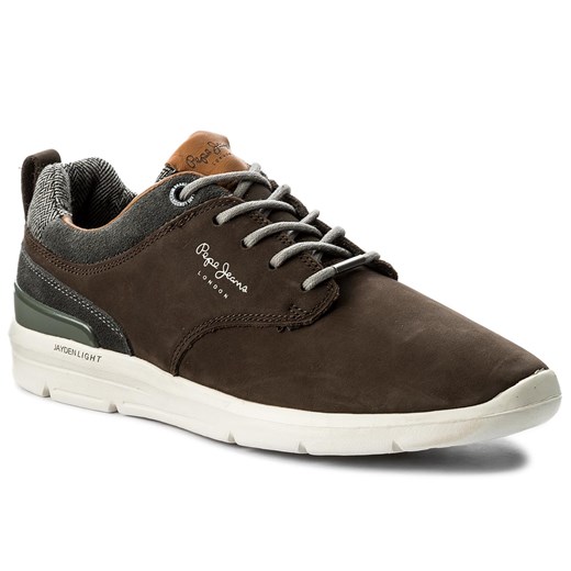 Sneakersy PEPE JEANS - Jayden Nubuck PMS30376 Conker 888  Pepe Jeans 42 eobuwie.pl