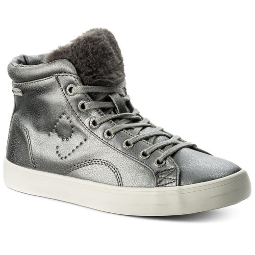 Sneakersy PEPE JEANS - Clinton Sally PLS30574 Silver 934 Pepe Jeans  40 eobuwie.pl