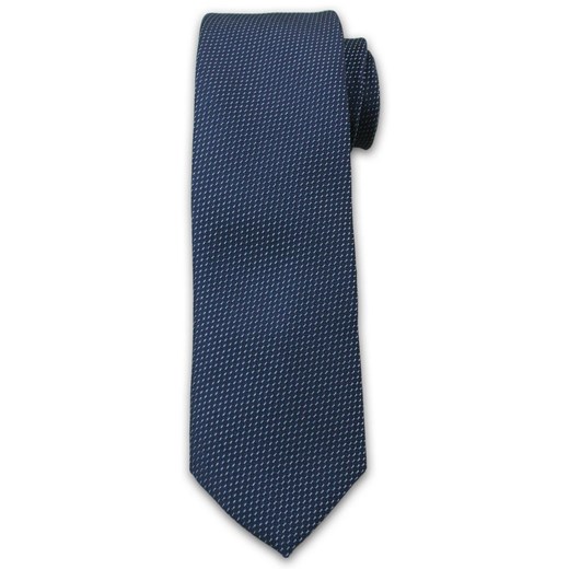 Granatowy Krawat, Niebieskie Akcenty - Chattier KRCH0993  Chattier  JegoSzafa.pl