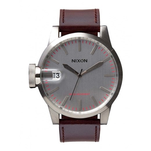 Zegarek Nixon Chronicle Silver Brown - Nixon A1272113