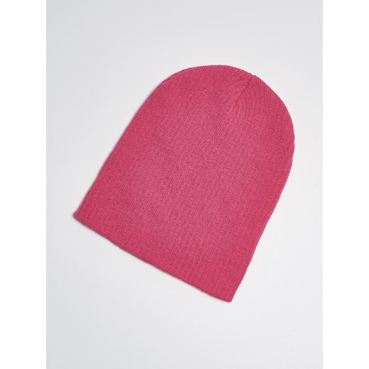 Sinsay - Klasyczna czapka beanie - Różowy