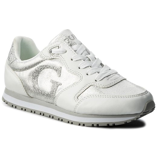 Sneakersy GUESS - Johnny FLJHN1 FAB12 WHITE Guess szary 40 eobuwie.pl