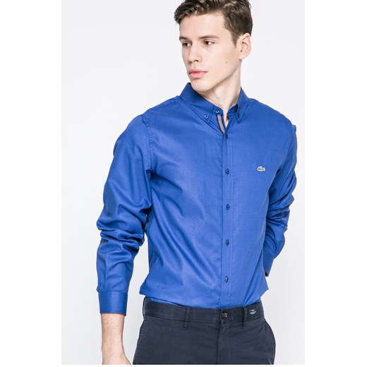 Lacoste koszula męska niebieska 
