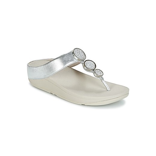 FitFlop  Japonki HALO TOE THONG SANDALS  FitFlop zielony Fitflop 41 Spartoo