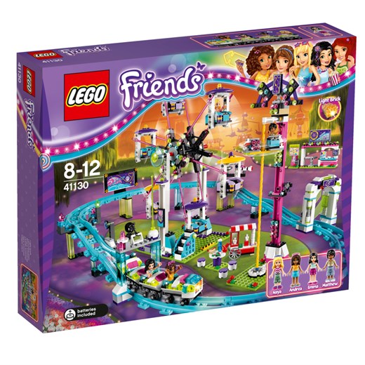 LEGO Friends, Kolejka górska w parku rozrywki, 41130