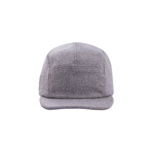 wełniana czapka light gray 5 panel cap paris+hendzel