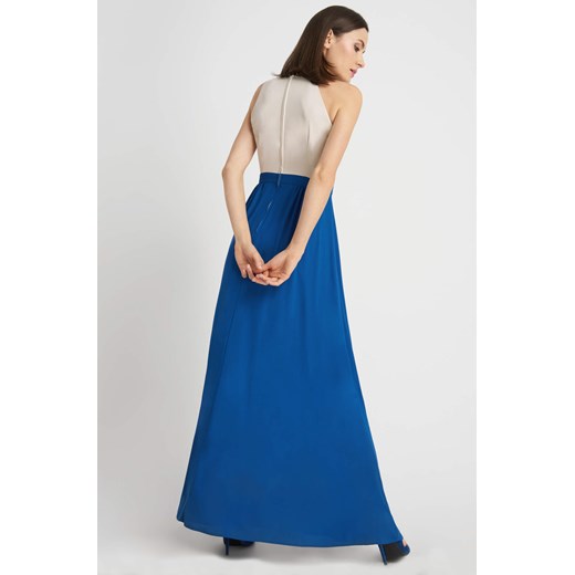 Sukienka wieczorowa maxi niebieski ORSAY 44 orsay.com