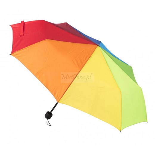 Tęcza - parasolka składana do torebki Soake zolty  Parasole MiaDora.pl