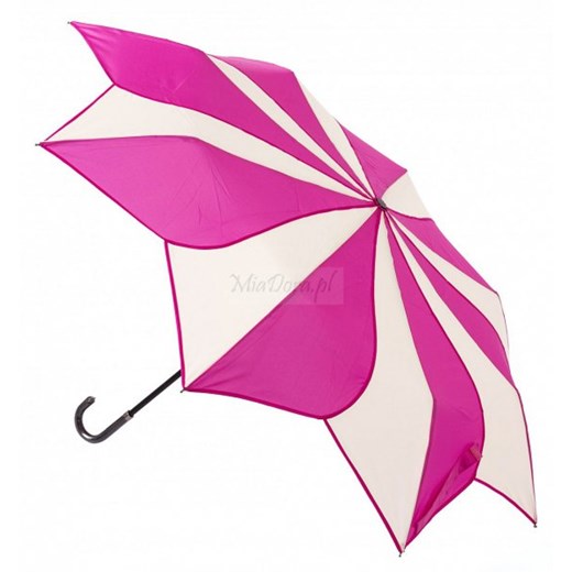 Swirl składana kremowo - różowa parasolka rozowy Soake  Parasole MiaDora.pl