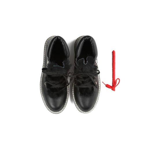 Czarne Traperki Hidden Star